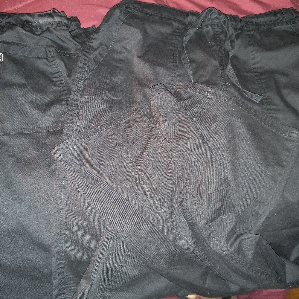 Cherokee Workwear Women's Scrubs. Bottoms only.. XS Petite Like New 2 pairs